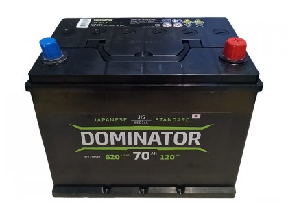 Аккумулятор DOMINATOR Asia 70a/h 620A R+