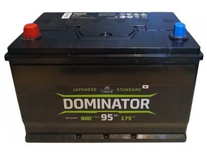 Аккумулятор DOMINATOR Asia 95a/h 800A L+