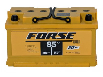Аккумулятор Forse 6СТ-85 A/h 800A R+