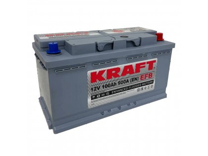 Аккумулятор KRAFT EFB 100 R+