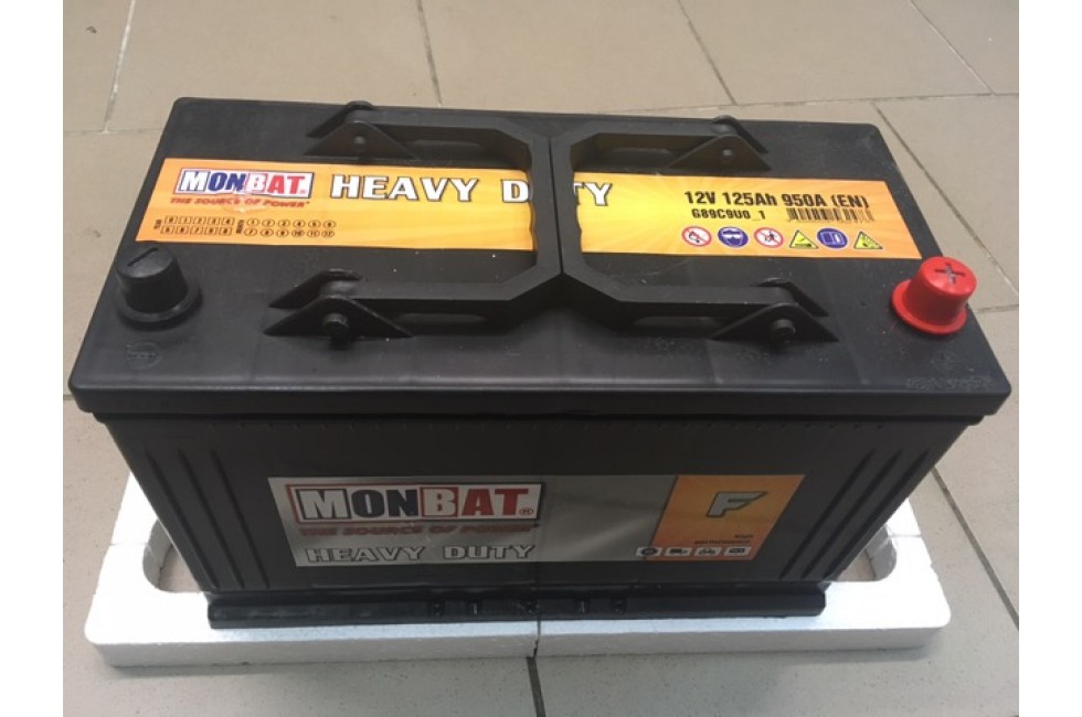 Аккумулятор MonBat 125 Ah 950A Аккумулятор MonBat 125 Ah 950A