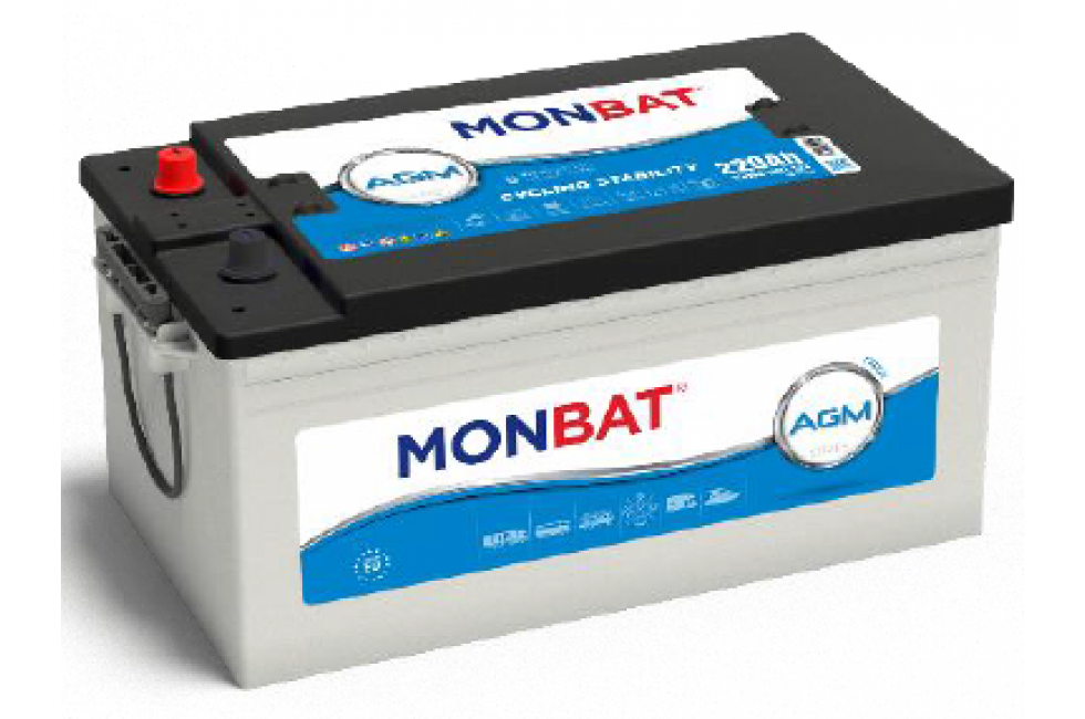 Аккумулятор Monbat AGM 220 A/h 1400A