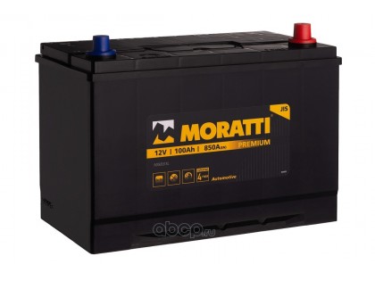 Аккумулятор Moratti Asia 100 a/h 850 A (EN) R+