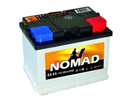 Аккумулятор NOMAD 60 a/h 530 A R+