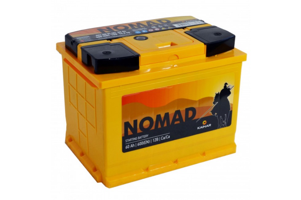 Аккумулятор NOMAD Premium 6СТ-60 a/h 600 A R+
