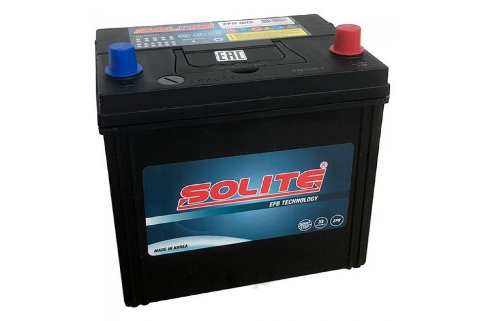Аккумулятор Solite EFB Q85 70 А/ч 730 А (EN) R+