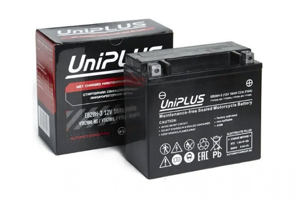 UniPLUS EB20H-3 (12v 18AH 310A) UniPLUS EB20H-3 (12v 18AH 310A)