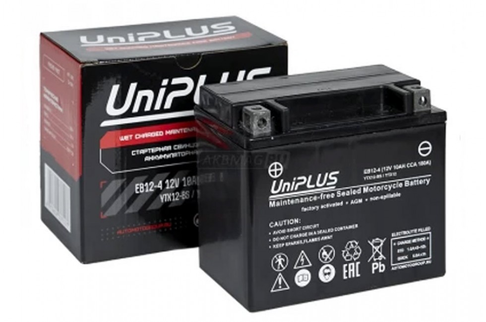 UniPLUS EB12-4 (12v 10AH 180A) UniPLUS EB12-4 (12v 10AH 180A)