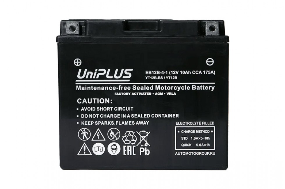 UniPLUS EB12B-4-1 (12v 10AH 175A) UniPLUS EB12B-4-1 купить в Минске