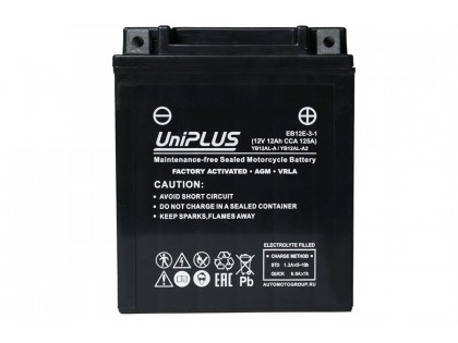 UniPLUS EB12E-3-1 (12v 12AH 125A)
