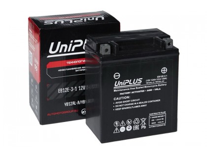 UniPLUS EB12E-3-1 (12v 12AH 125A)