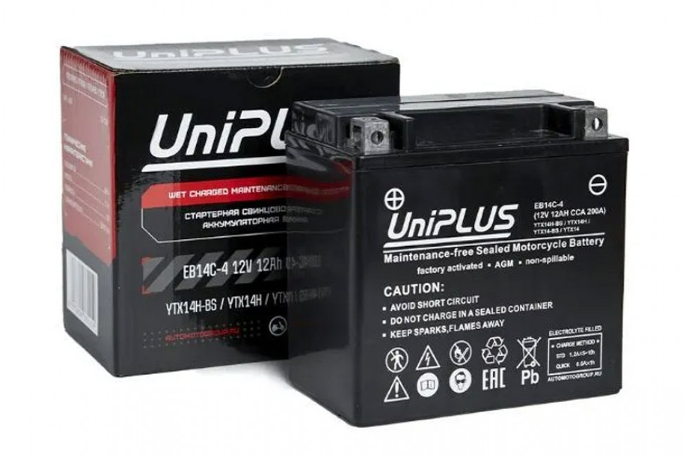 UniPLUS EB14C-4 (12v 12AH 200A) UniPLUS EB14C-4 (12v 12AH 200A)
