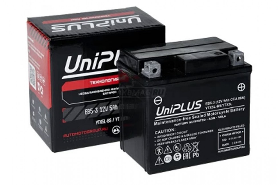 UniPLUS EB5-3 (12v 5AH 80A) UniPLUS EB5-3 (12v 5AH 80A)