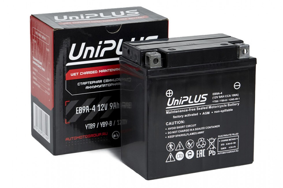 UniPLUS EB 9A-4 (12v 9AH 100A) UniPLUS EB 9A-4 (12v 9AH 100A)