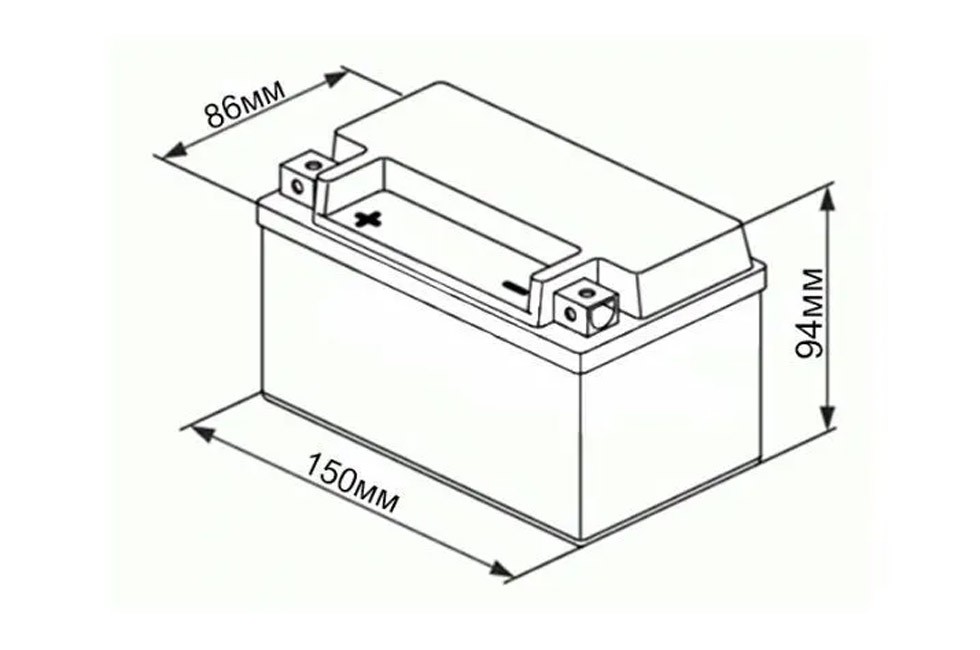 UniPLUS EBZ10-4-1(12v 8.6AH 160A) UniPLUS EBZ10-4-1(12v 8.6AH 160A)