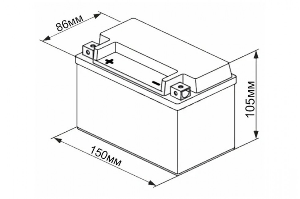 UniPLUS EBZ12-4-1 (12v 11AH 210A) UniPLUS EBZ12-4-1 (12v 11AH 210A)
