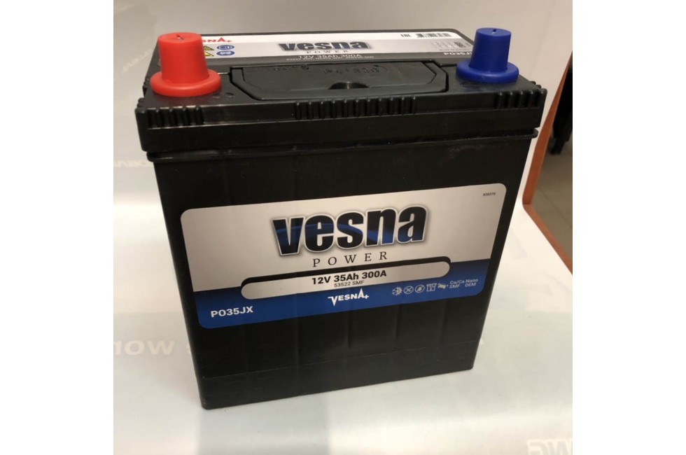 Аккумулятор VESNA azia 35 a/h L+ 300A (EN) Аккумулятор VESNA azia 35 a/h L+ 300A (EN)
