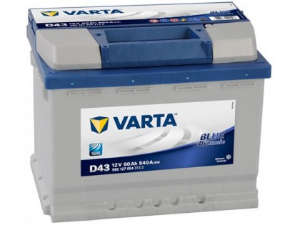 Аккумулятор Varta Blue Dynamic 60 А/h 540А L+