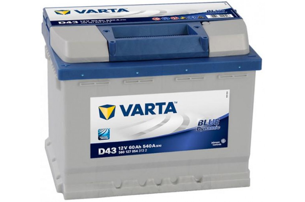 Аккумулятор Varta Blue Dynamic 60 А/h 540А L+