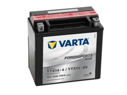Аккумулятор VARTA AGM YTX14-BS (512014)