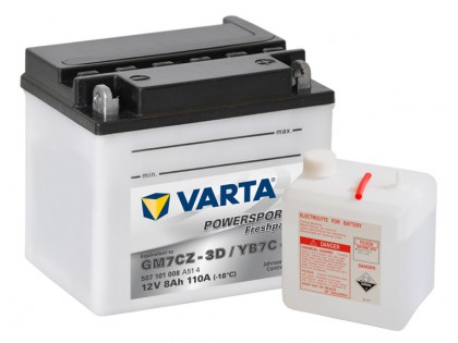 Аккумулятор VARTA YB7C-A (507101)