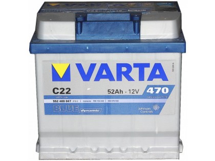 Аккумулятор Varta Blue Dyn 552400 (52 Ah) 470A