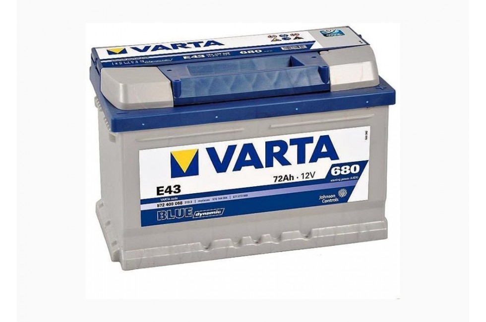 Аккумулятор Varta Blue Dyn 572409 (72 Ah) 680A