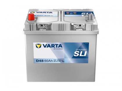 Аккумулятор Varta Blue Dyn (Asia) 60Ah L+540A