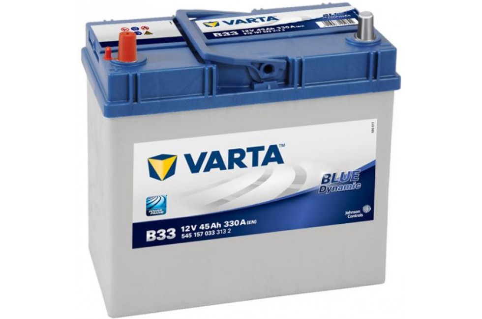 Аккумулятор Varta Blue Dyn (Asia) 45Ah L+ 330A тонкая клема