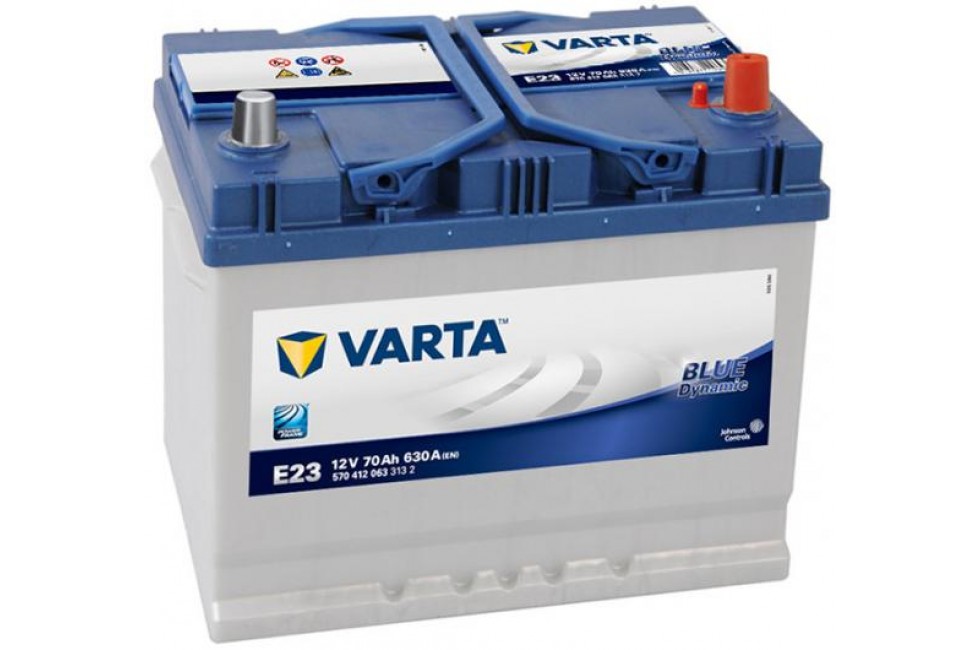 Аккумулятор Varta Blue Dyn (Asia) 70Ah R+ 630A