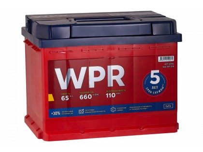 Аккумулятор WPR Premium 65 a/h 660A