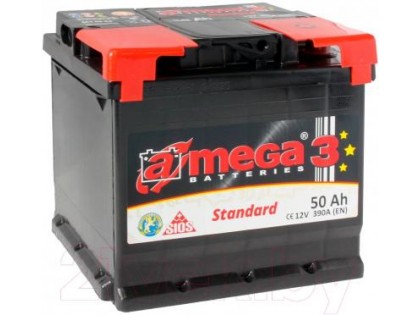 Аккумулятор A-mega Standard 50 R+ 390 A (EN)