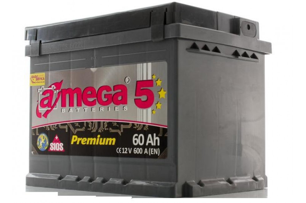 Аккумулятор A-mega 60 L+/R+ 600 A (EN)