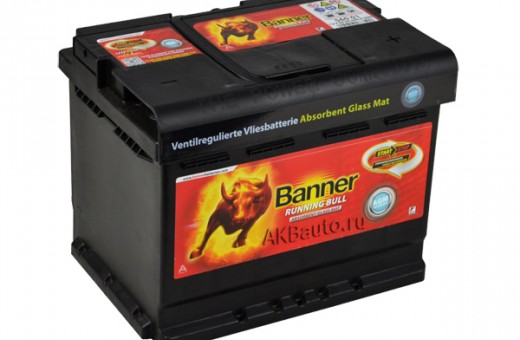 Аккумулятор Banner AGM 60 a/h 640A (EN)