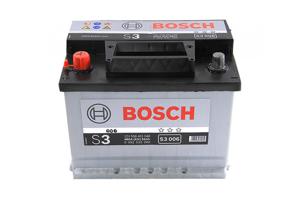 Аккумулятор Bosch S3 556 400з 480A
