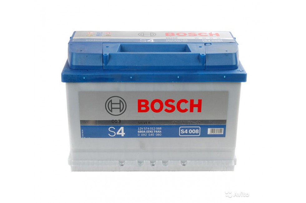 Аккумулятор Bosch S4 574 012з 680A