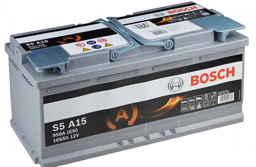 Аккумулятор BOSCH S5 AGM 105 R