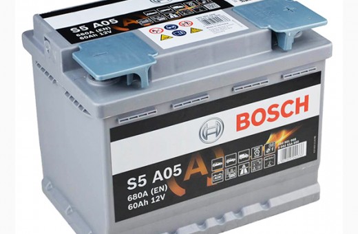 Аккумулятор BOSCH S5 AGM 60 R