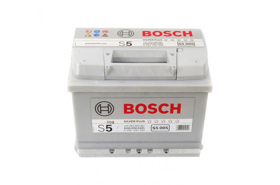 Аккумулятор Bosch S5 563 400з 610A