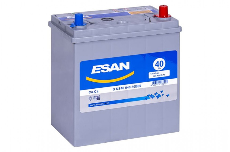 Аккумулятор ESAN Asia JR 40 А/ч 270A