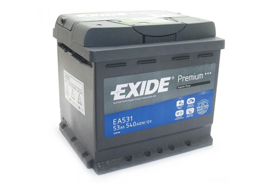 Аккумулятор Exide Premium 53 a/h R 540A (EN) Аккумулятор Exide Premium 53 a/h R 540A (EN)