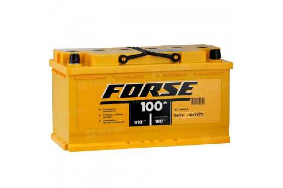 Аккумулятор Forse 6СТ-100 A/h 910A R+