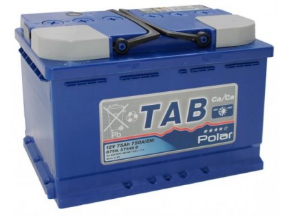 Аккумулятор Tab Polar 75 A/h 750A (EN)