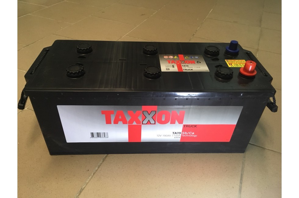 Аккумулятор Taxxon 190 a/h L+ 1100A (EN) Аккумулятор Taxxon 190 a/h L+ 1100A (EN)
