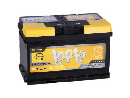 Аккумулятор Topla EFB Stop & Go 65 A/h 650A R+