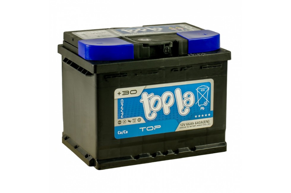 Аккумулятор Topla TOP 66 A/h 640A R+