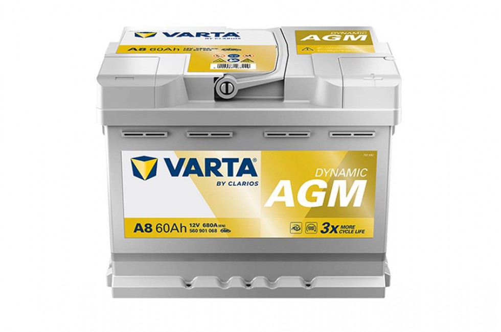 Аккумулятор Varta Silver Dynamic AGM 560 901 068 (60 Ah) 680A