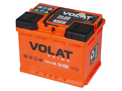 Аккумулятор VOLAT Prime 55 A/h 530А R+