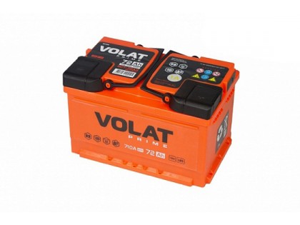 Аккумулятор VOLAT Prime 72 A/h 710A R+