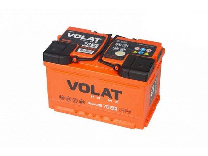 Аккумулятор VOLAT Prime 78 A/h 760A R+